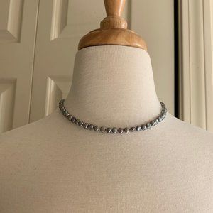 AT Gray Pearl Necklace